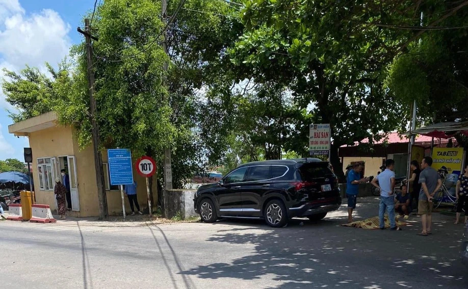 Hiện trường xảy ra vụ tai nạn. Ảnh: CTV.