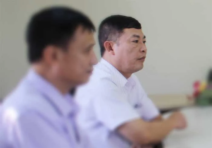 Bị can Phạm Văn Biền (bên phải). Ảnh: CACC