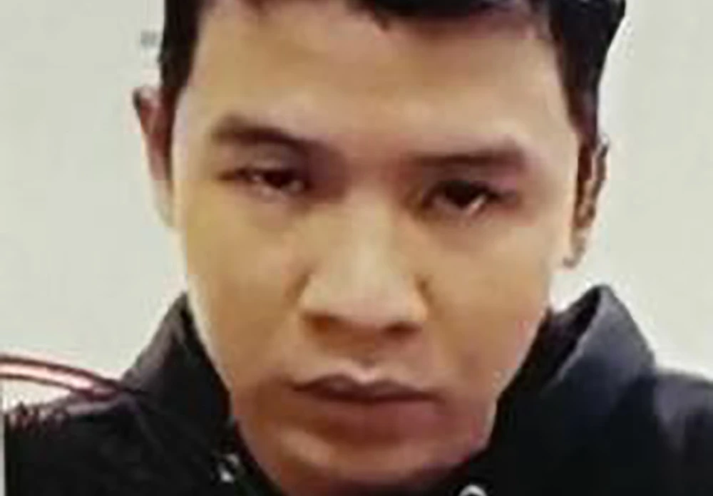 Bị can Trần Đình Trung. Ảnh CTV