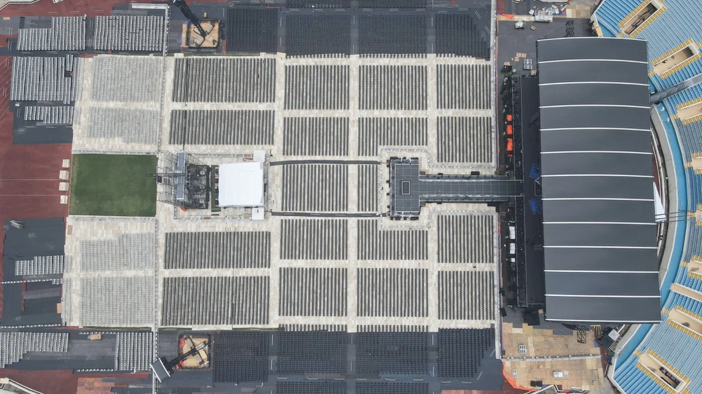 Concert Born Pink sẽ sử dụng tháp âm thanh delay khổng lồ, mang đến chất lượng âm thanh và trải nghiệm tốt nhất dành cho những khán giả ở khu vực CAT 3 - 5.