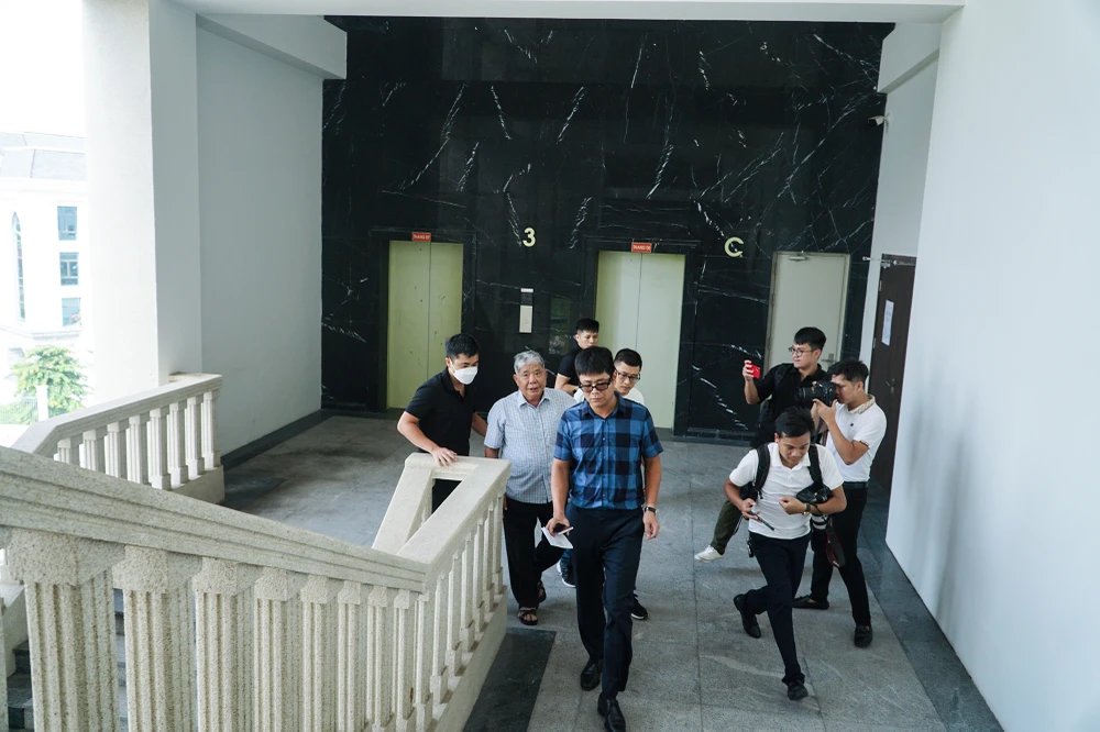 Bị cáo Thản có biệt danh ''đại gia điếu cày'' sở hữu chuỗi bất động sản mang thương hiệu Mường Thanh.