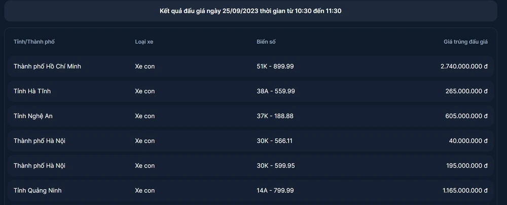 kết quả đấu giá xe sáng 25.jpg