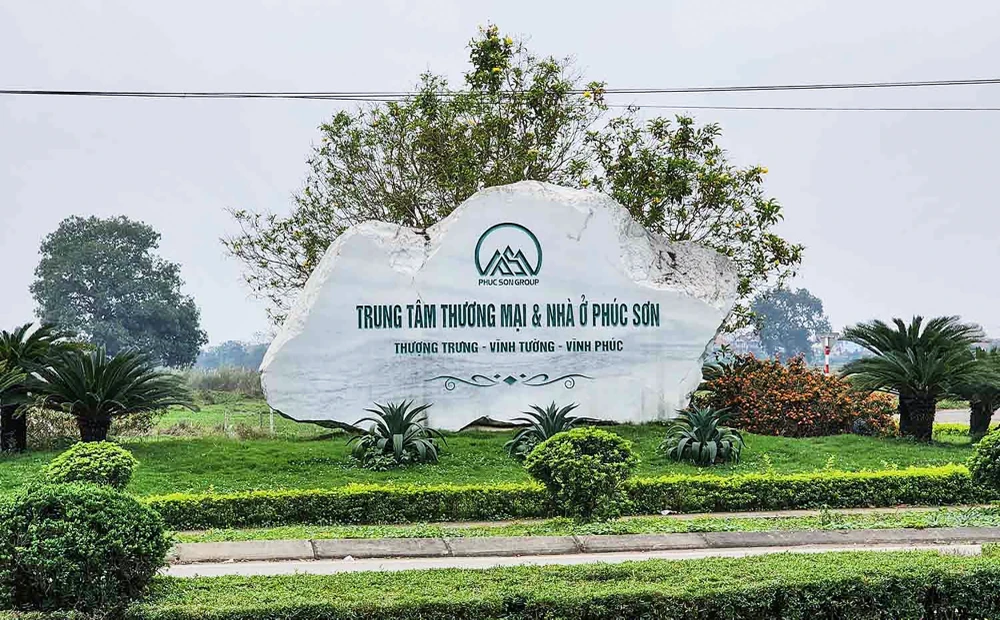 dự án khu Trung tâm thương mại và nhà ở Phúc Sơn của tập đoàn Phúc Sơn