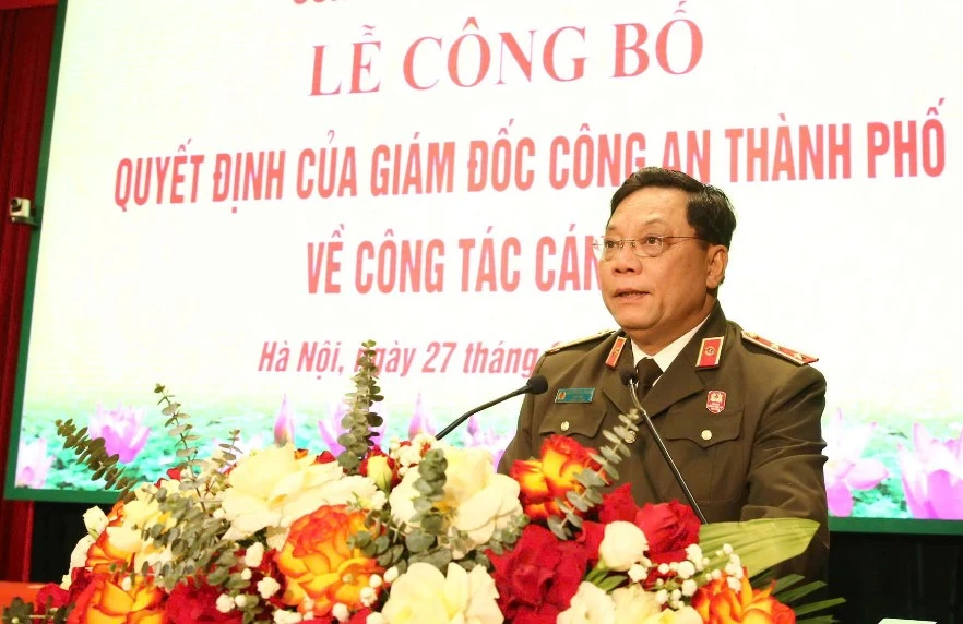 Công an TP Hà Nội không tổ chức công an cấp huyện từ ngày 1-3