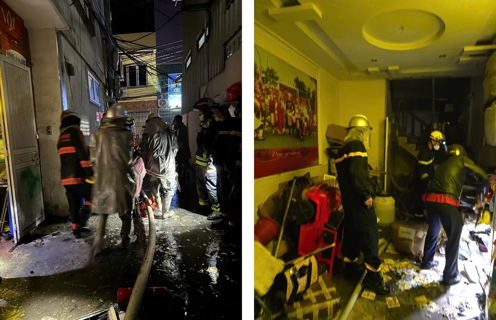 Hà Nội: Cháy nhà lúc rạng sáng làm 4 người thương vong