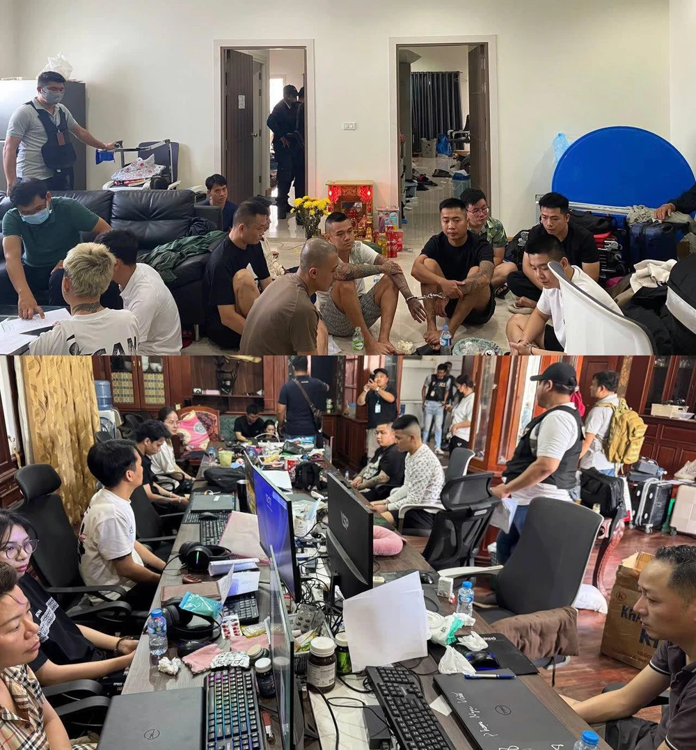 Công an Việt Nam và Lào triệt phá nhóm đánh bạc gần 1.300 tỉ đồng