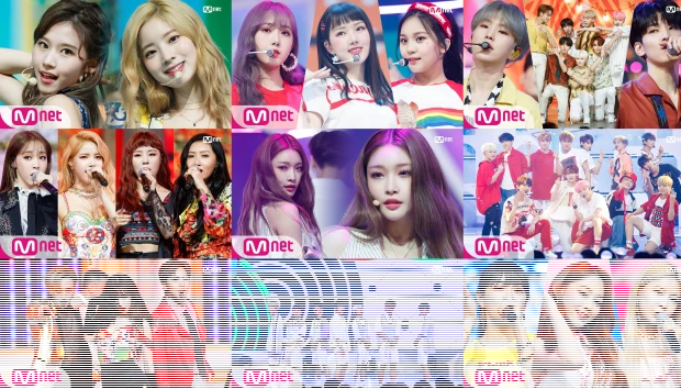 Hàng loạt các nghệ sĩ lớn tham gia vào M countdown tuần này.