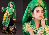 Tiểu Vy gây ấn tượng tại Miss World với múa chầu văn
