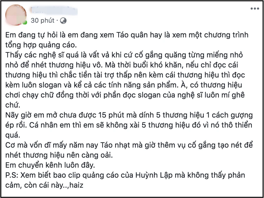 Táo quân tràn ngập trong quảng cáo, khán giả kêu trời ảnh 4