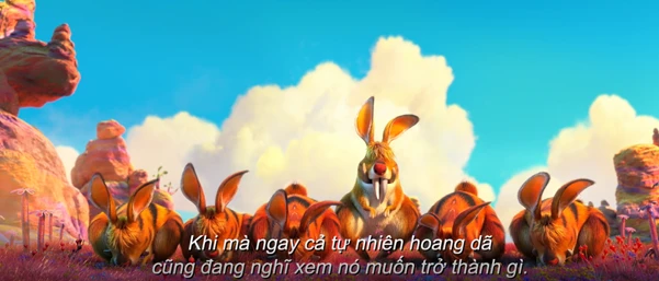 Hé lộ dàn sinh vật sống động và đầy kỳ diệu trong Croods 2 ảnh 5