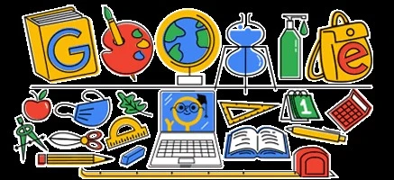 Ngày tựu trường được hiển thị trên Google Doodle ảnh 4