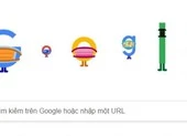Doodle mới của Google nhấn mạnh đeo khẩu trang khi ra đường