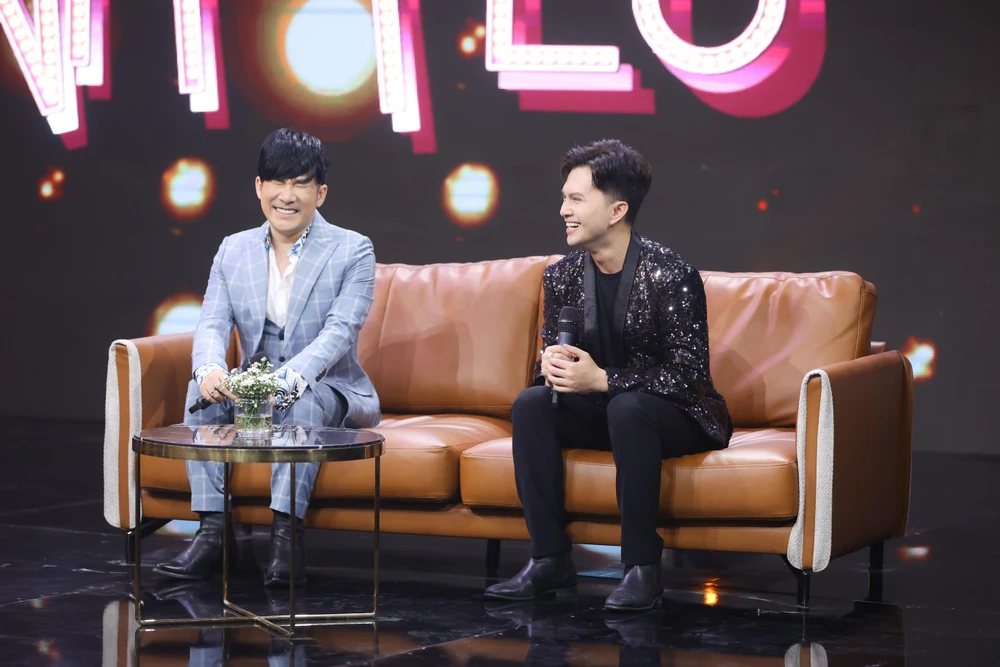 Quang Hà và Nam Cường chia sẻ với chương trình.