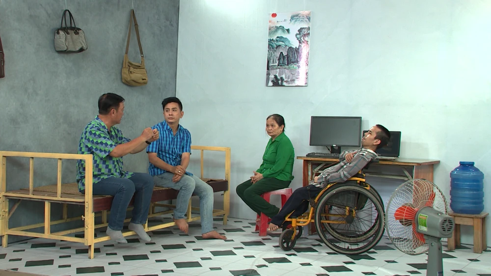 Nhà của anh Vọng.