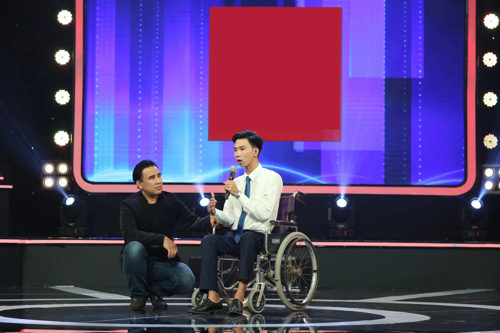 Hoàng An chia sẻ với chương trình.