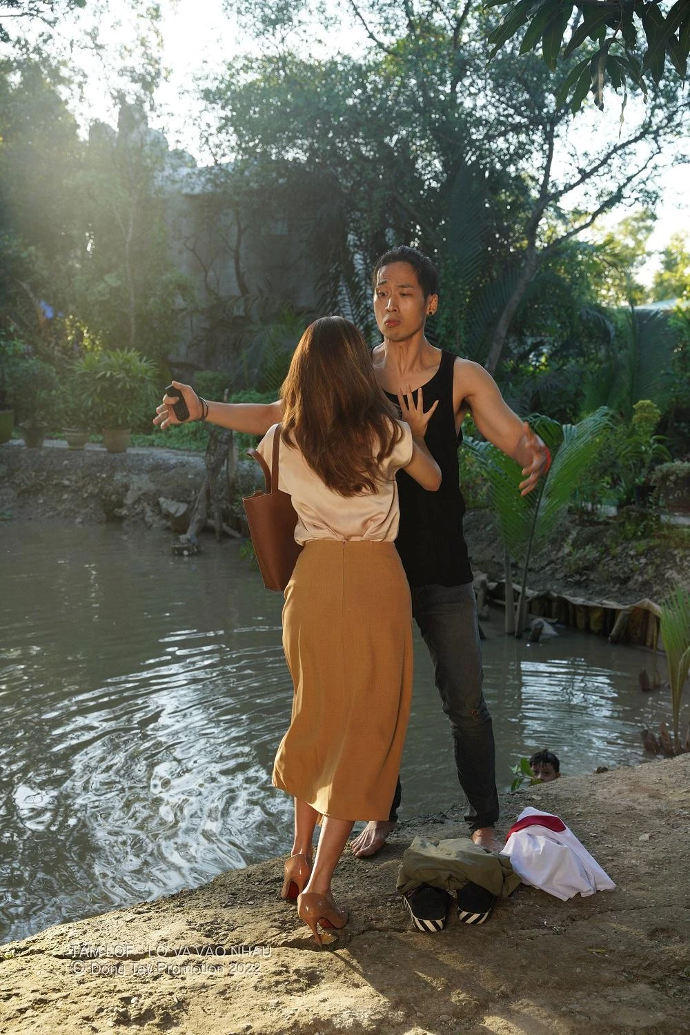 Cuộc đụng độ giữa Tâm Lof và Hai Thương. Ảnh: NSX