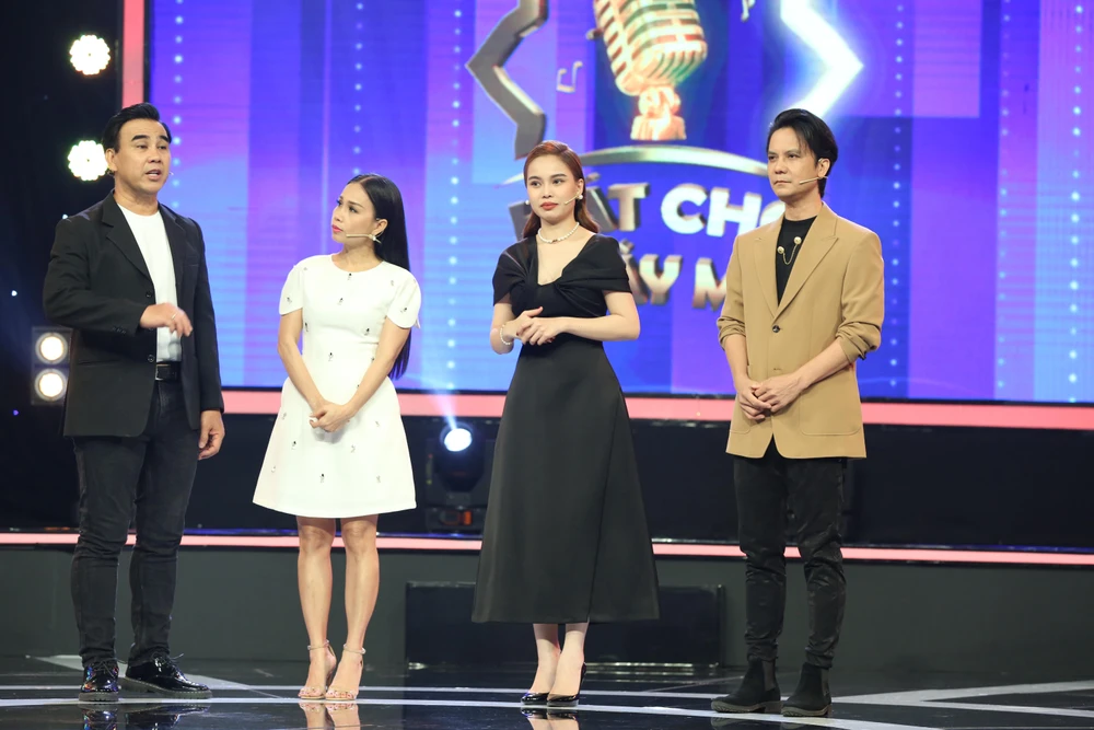 Bam giám khảo tại chương trình. Ảnh: CTCC