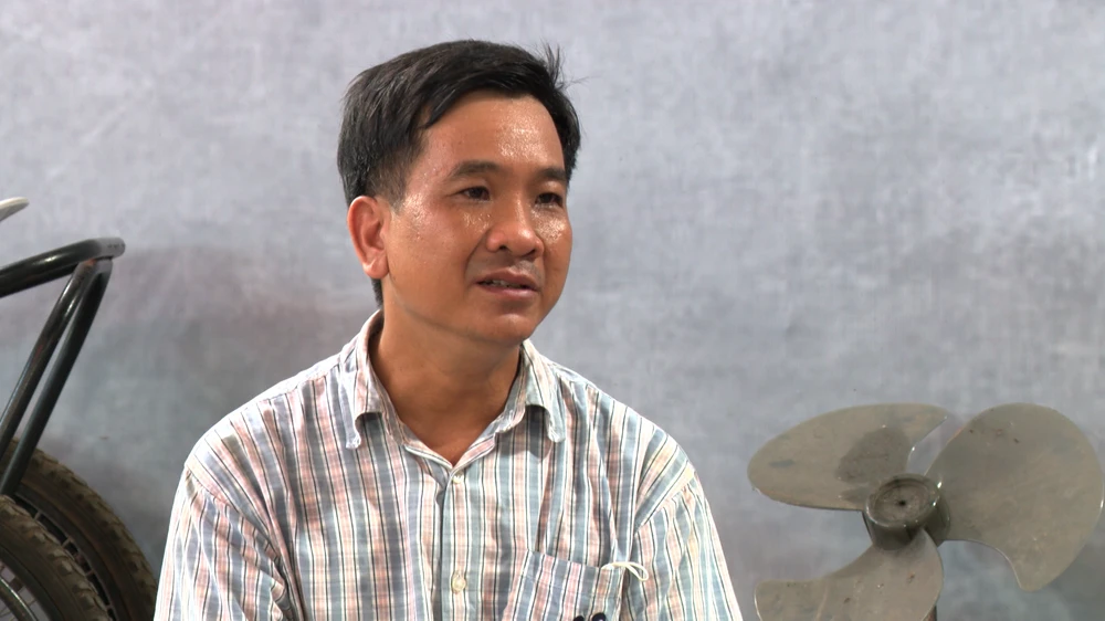 Anh Trần Hoài Bảo. Ảnh: CTCC