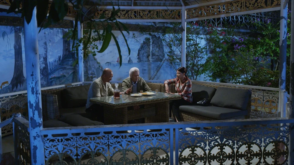 Ông Kha gặp Mỹ Kỳ.