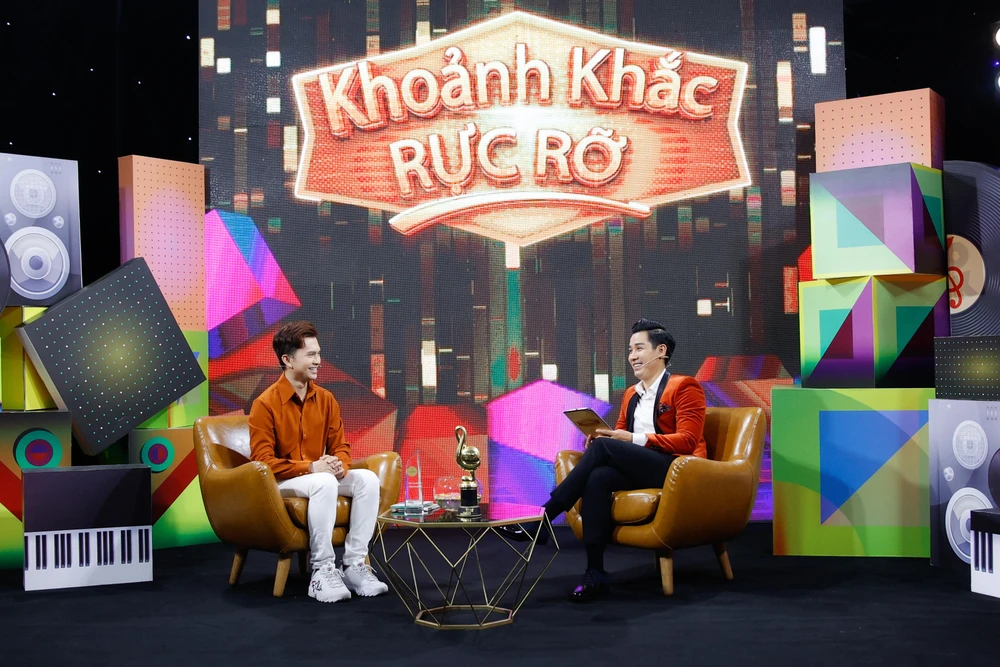 Nam cường chia sẻ với chương trình.