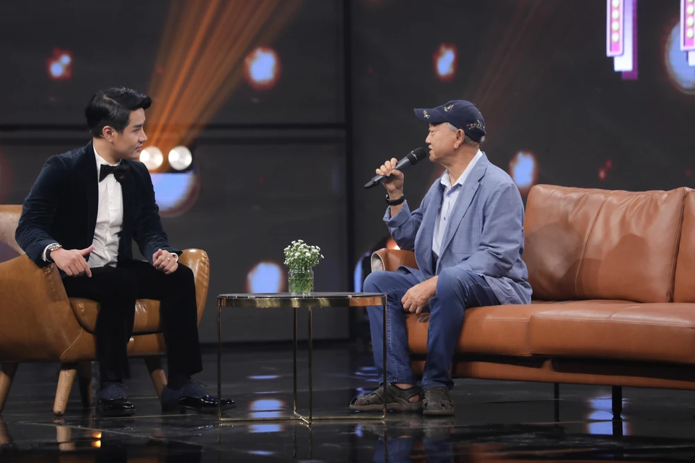 Nhạc sĩ Ngọc Thiên chia sẻ với chương trình.