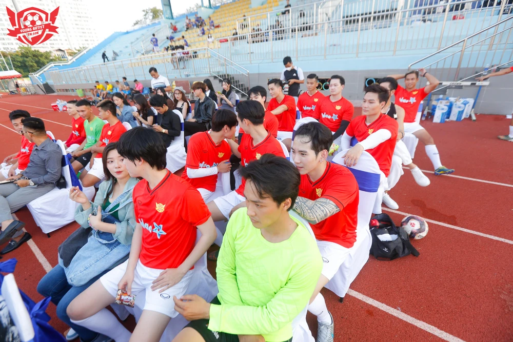 Các thành viên của đội bóng.