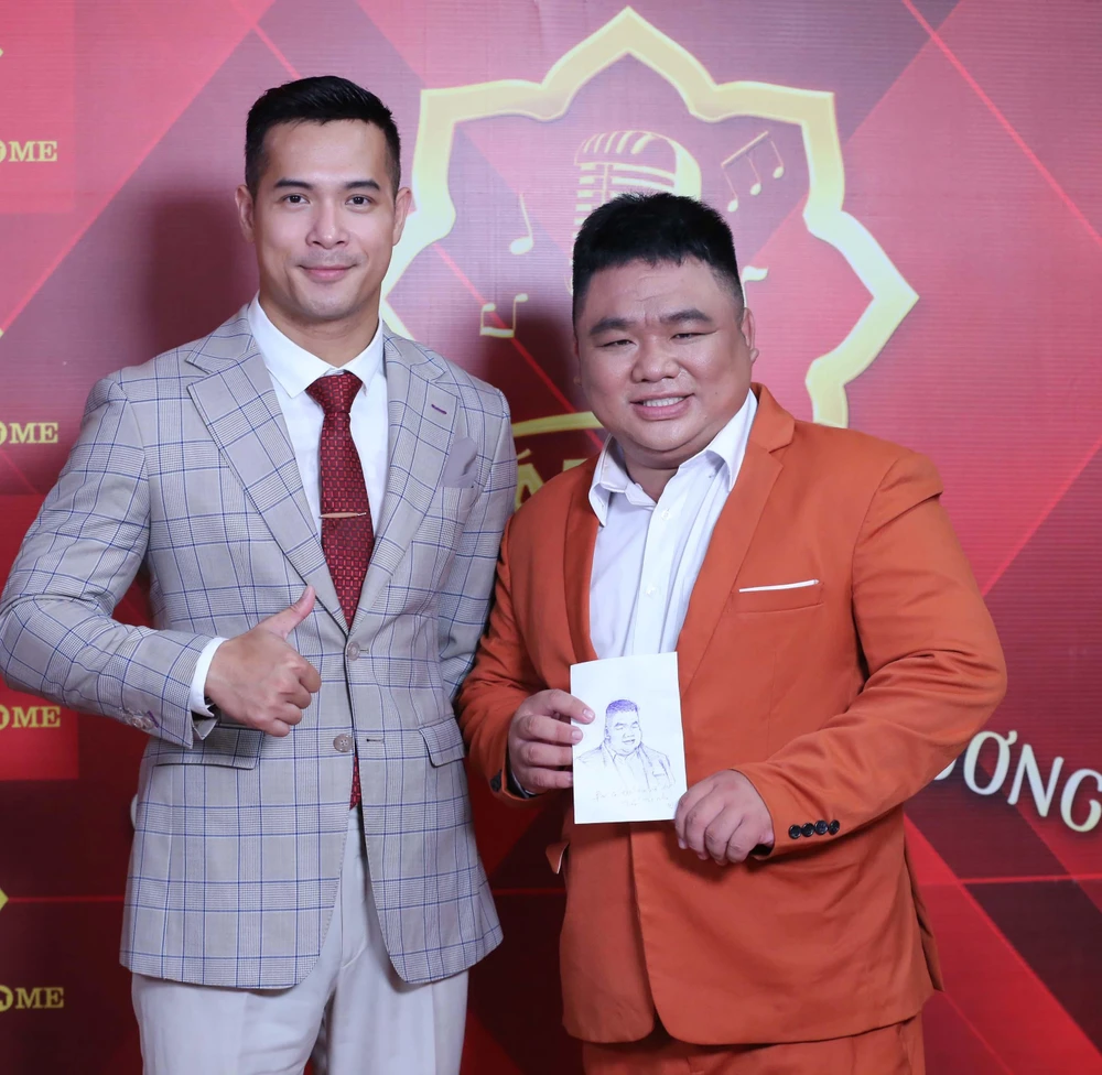 Bức tranh Trương Thế Vinh vẽ.