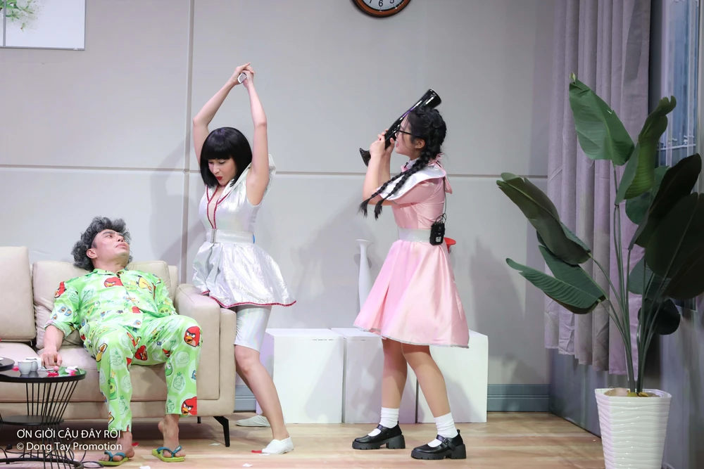 Phương Mỹ Chi với vai diễn của mình.