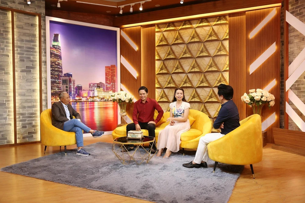 Các nhân vật tham gia chương trình.