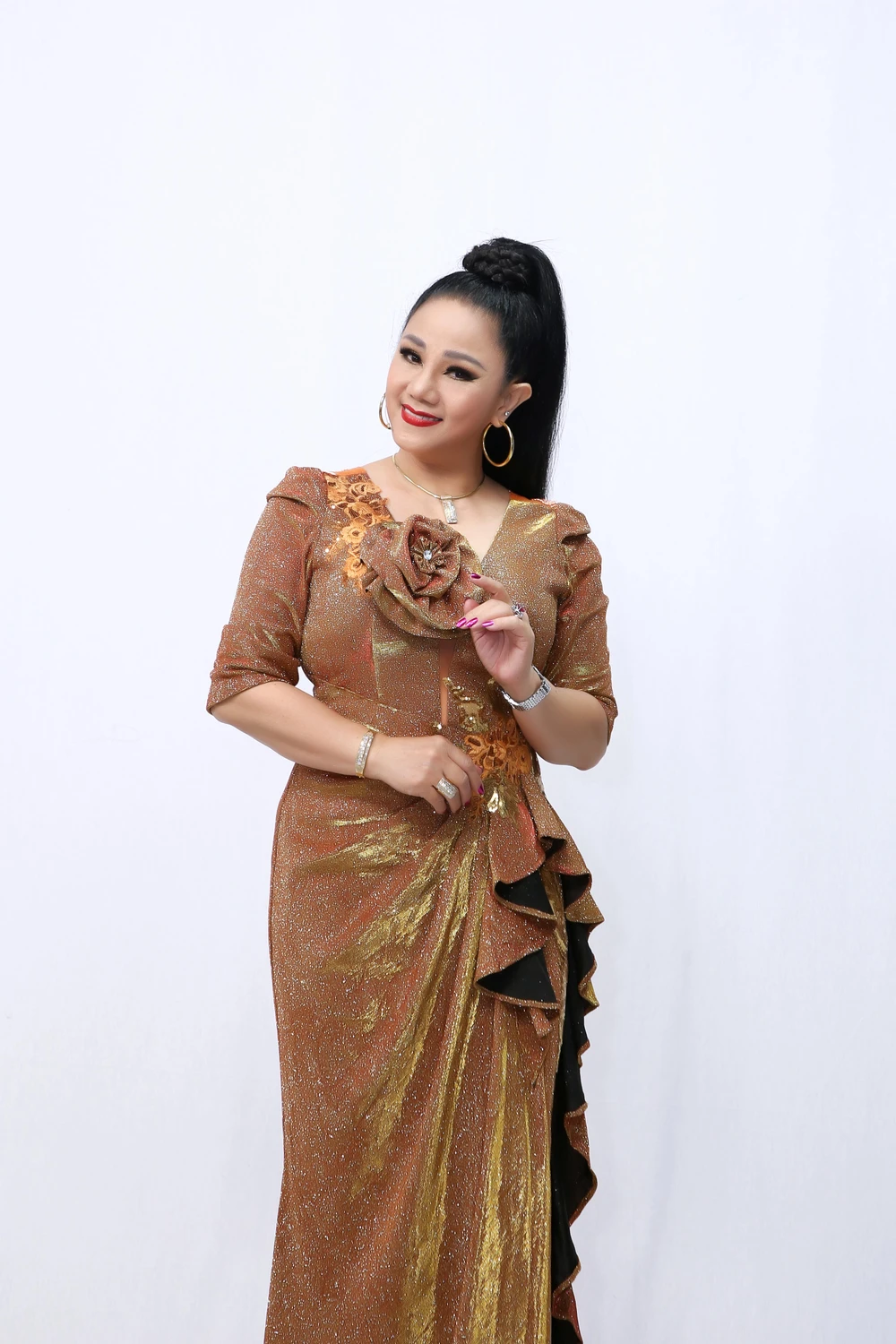 Danh ca Ngọc Ánh. Ảnh: CTCC