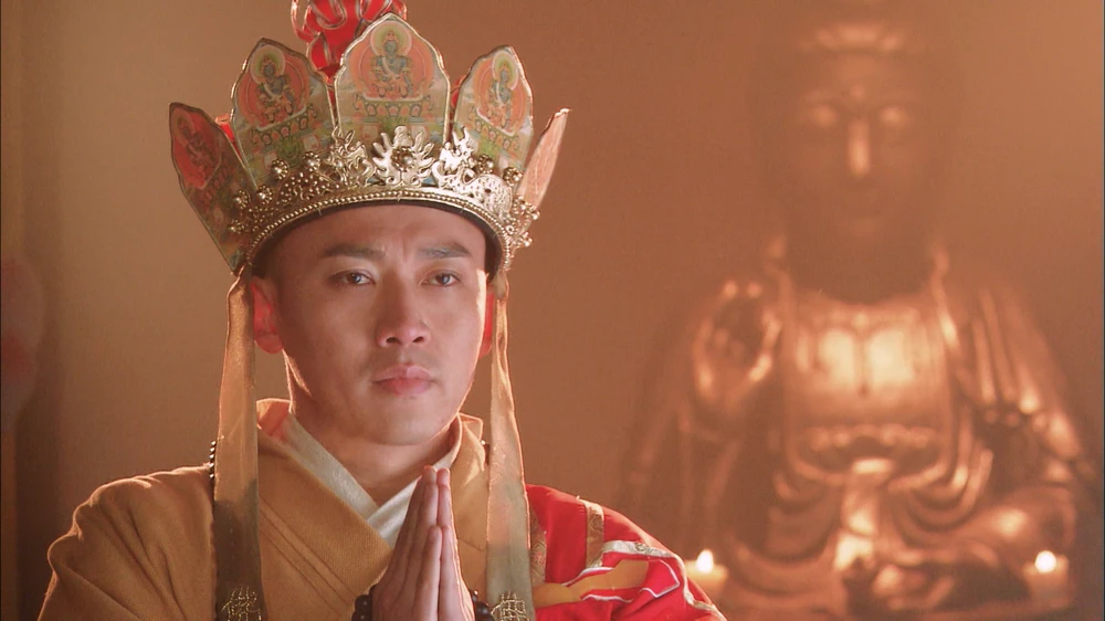 Tam Tạng trong phim Tân Tây du ký. Ảnh: CTCC Tam Tạng trong phim Tân Tây du ký. Ảnh: CTCC
