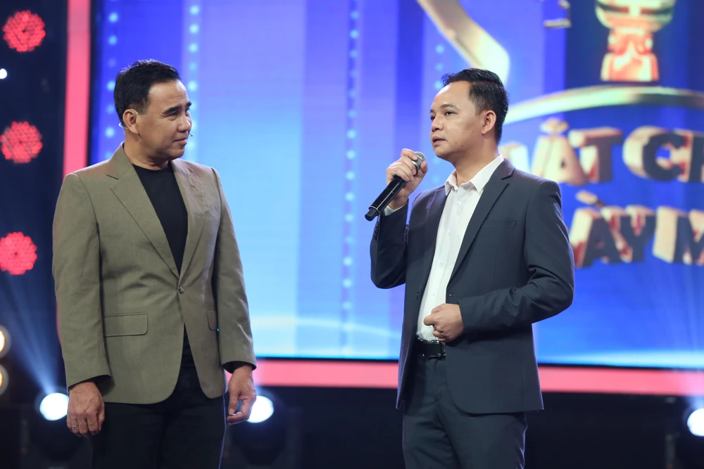 Anh Trung chia sẻ với chương trình.