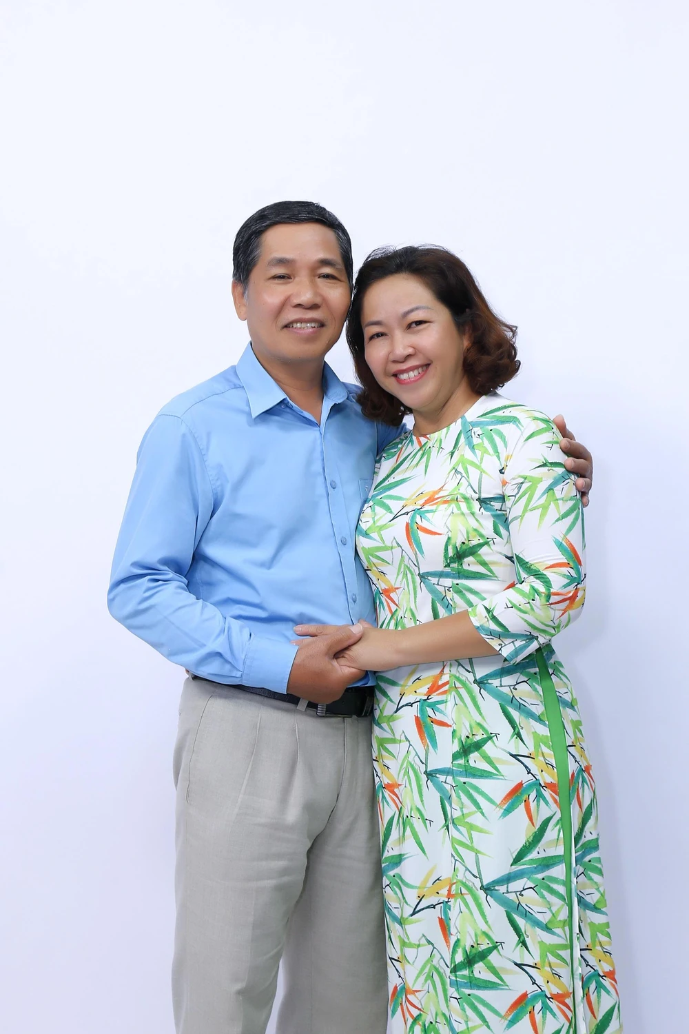 Vợ chồng ông Nguyễn Đức Hà. Ảnh: CTCC