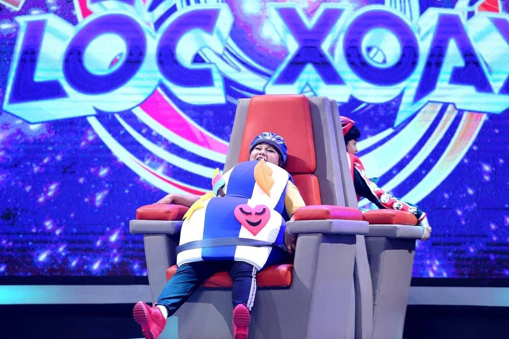 Hình ảnh vòng xoay trong chương trình.