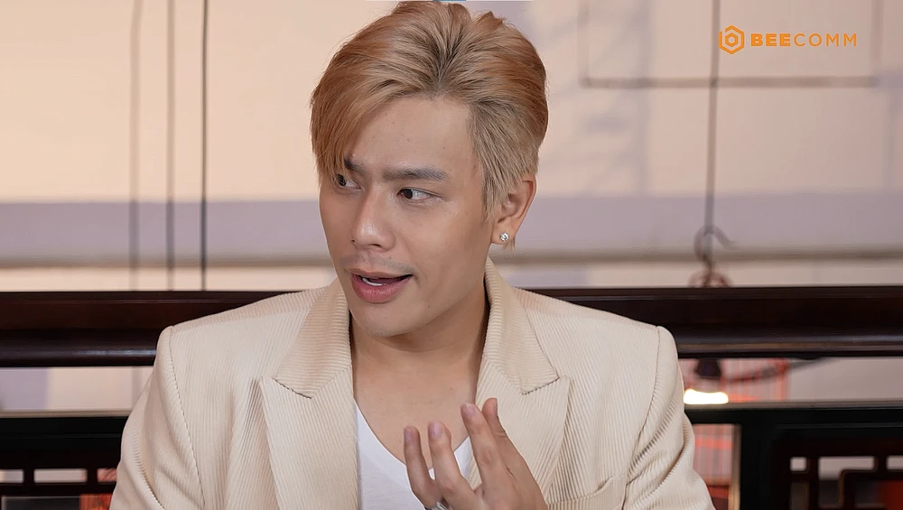 Trần Anh Huy tại chương trình. Ảnh: CTCC