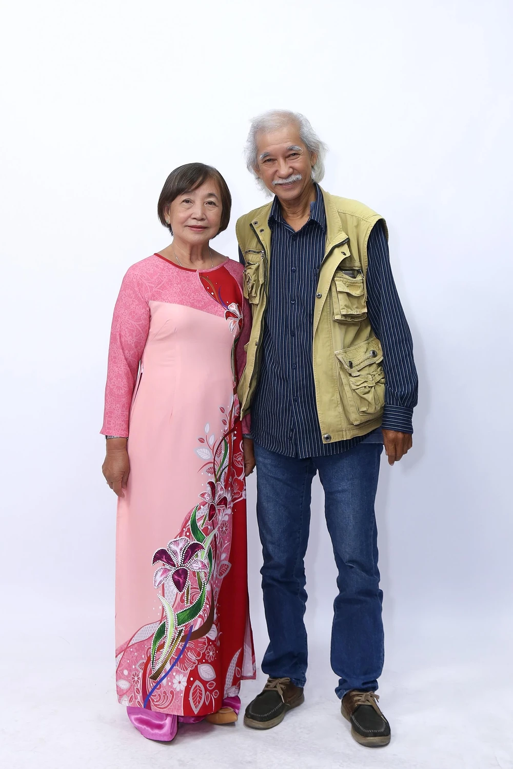 Hình ảnh ông Mong Phước Minh và bà Nguyễn Thị Ngọc Cúc. Ảnh: CTCC