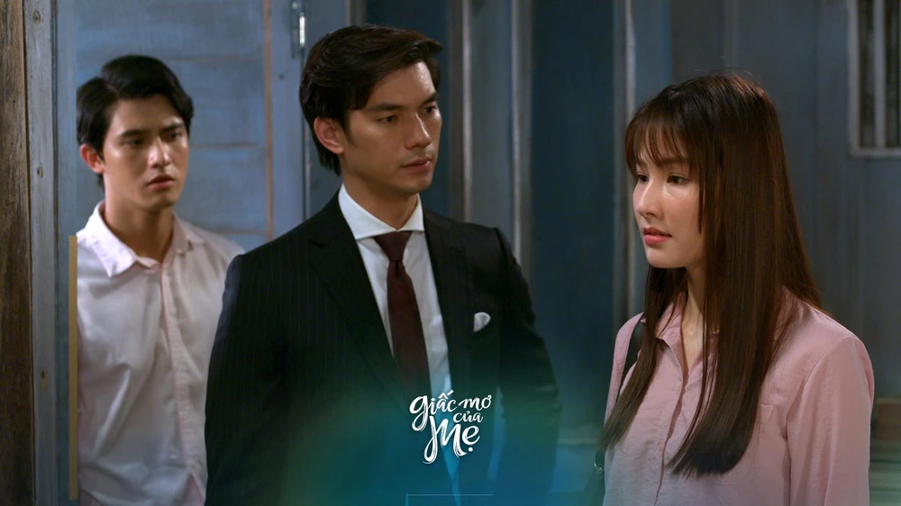 Quang Minh nặng lời trách cứ Trà My trong phim.