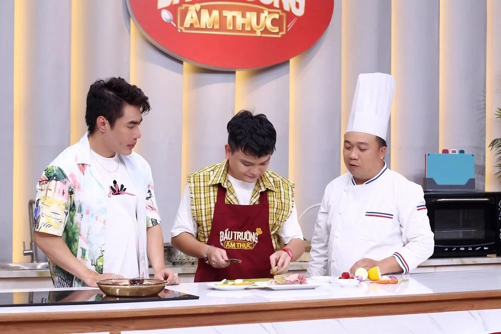 Phần nấu ăn trong chương trình. Phần nấu ăn trong chương trình.