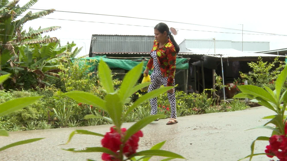Người phụ nữ trong chương trình.