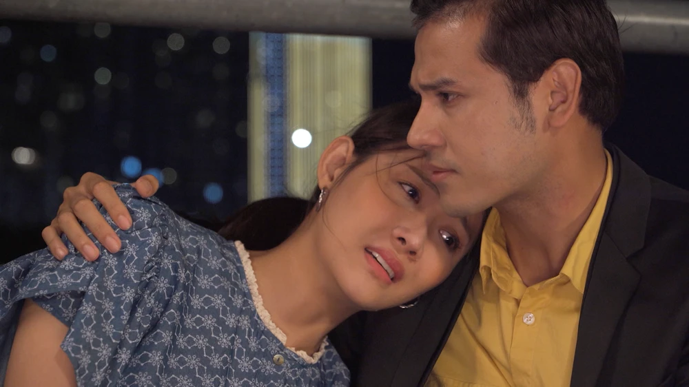 Yến và Hoàng Thiên. Ảnh: SV