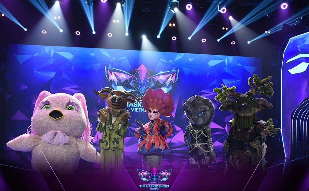 Các mascot tại chương trình.