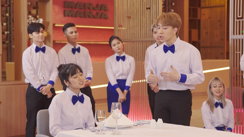 Nhiều kiến thức khó khiến dàn sao mặt căng thẳng. Nhiều kiến thức khó khiến dàn sao mặt căng thẳng.