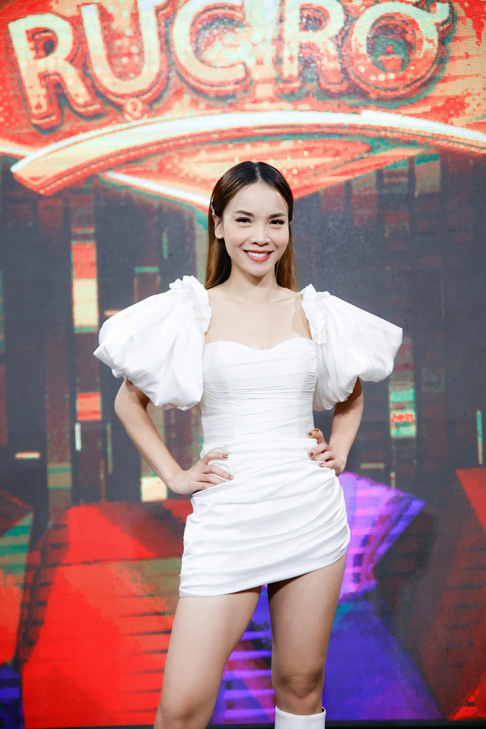 Ca sĩ Yến Trang xuất hiện tại chương trình. Ảnh: CTCC