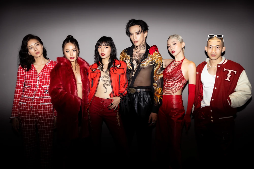 Ngô Thanh Vân cùng dàn diễn viên của Thanh sói. Ảnh: NSX Ngô Thanh Vân cùng dàn diễn viên của Thanh sói. Ảnh: NSX