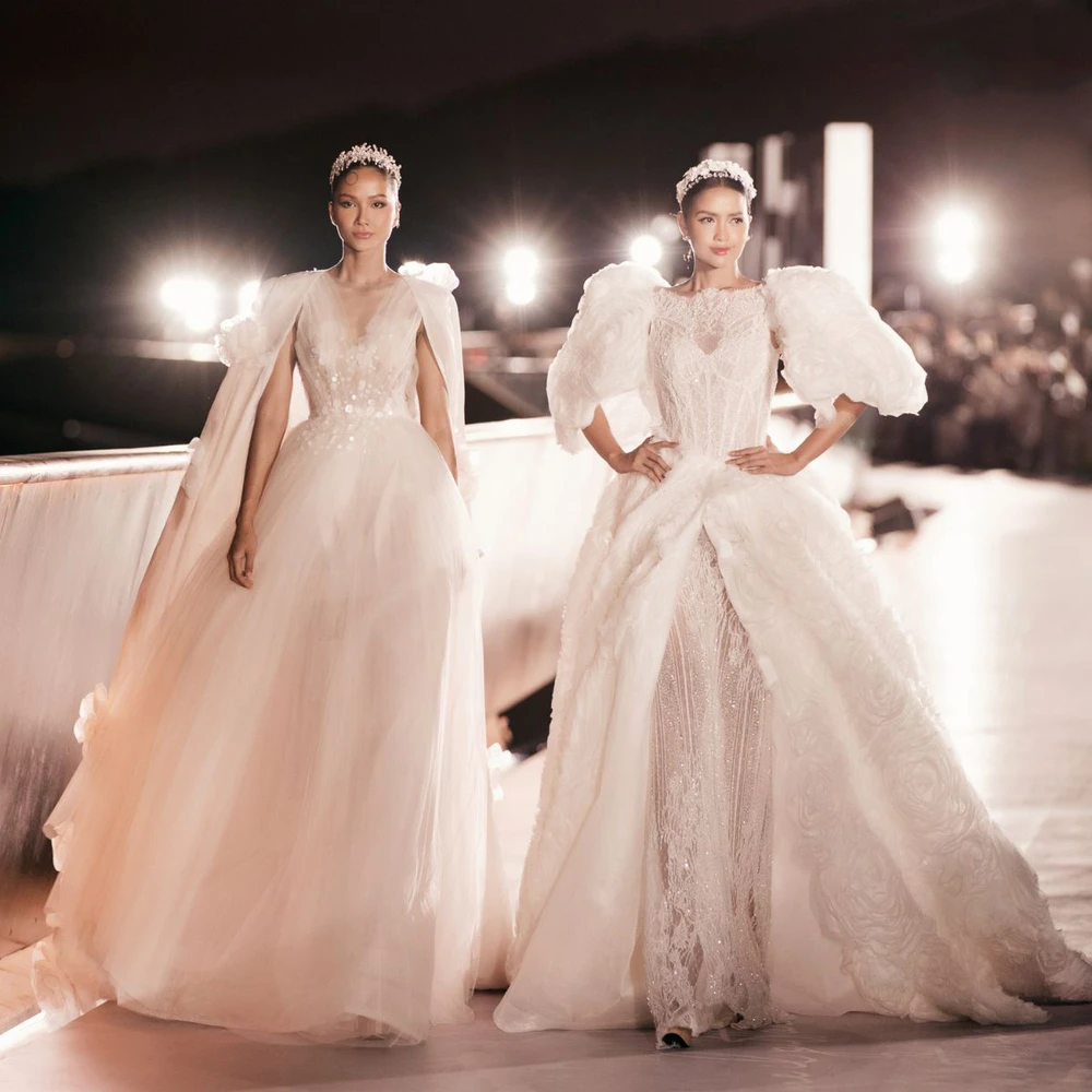 H’Hen Niê và Hoa hậu Ngọc Châu.