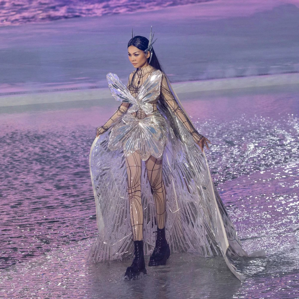 Siêu mẫu Thanh Hằng.