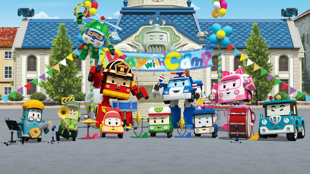 Poster của phim hoạt hình Robocar poli.