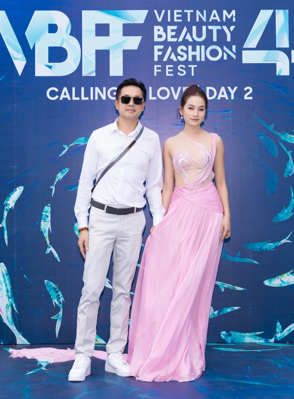 Vợ chồng nhạc sĩ Dương Triệu Vũ.