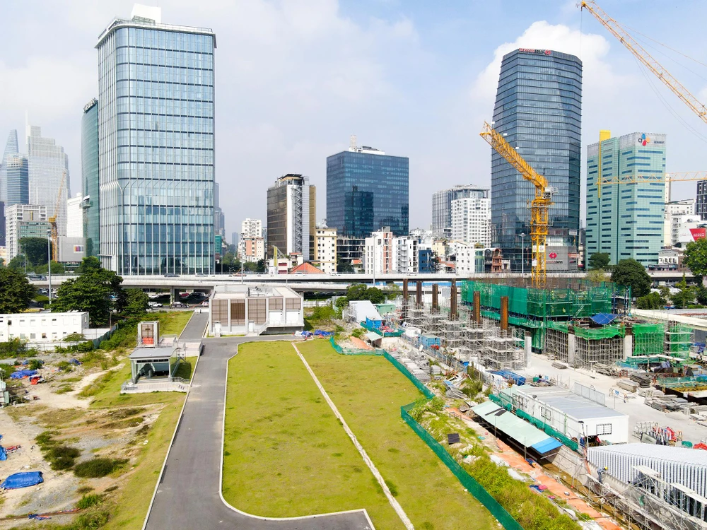 Diện mạo hiện tại của công trình Nhà ga Ba Son.