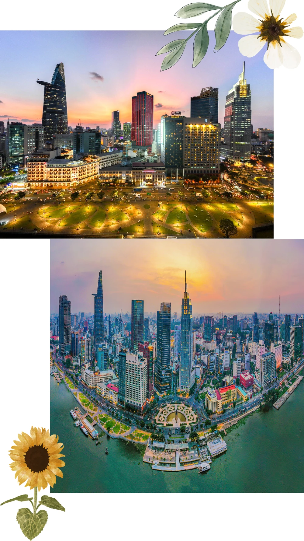 Tốp 10 điểm check-in thú vị nhất TP.HCM - Công viên Bến Bạch Đằng. Ảnh: Nguyệt Nhi